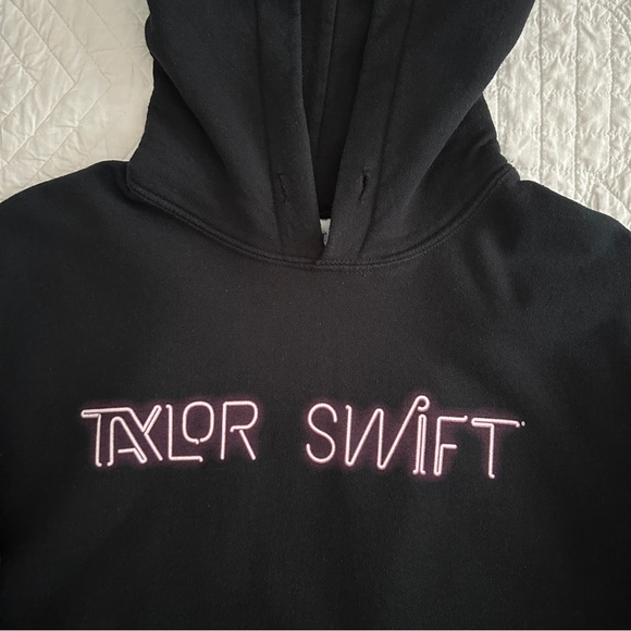 Taylor Swift The 1989 World Tour 2015 Hoodie Sweatshirt Neon Script Small - Picture 6 of 12